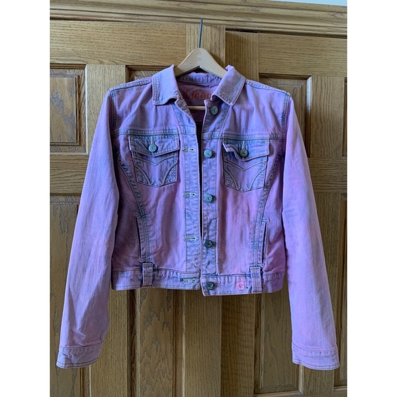 Pink Jean Jacket - Picture 1 of 4